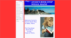 Desktop Screenshot of anniesbookstopwells.com